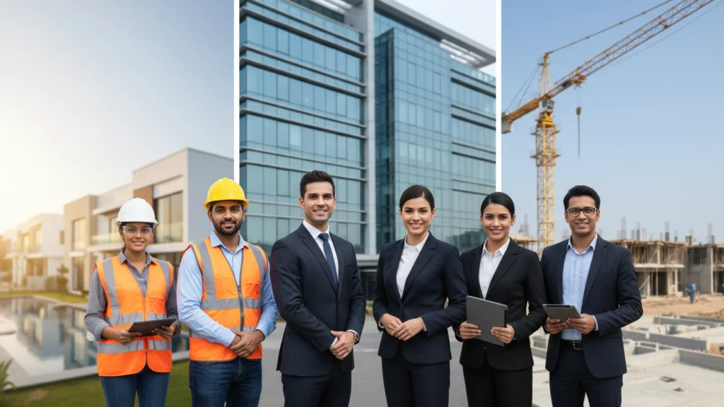 Trusted real estate and construction team of NSR Crown Properties with 40 years experience