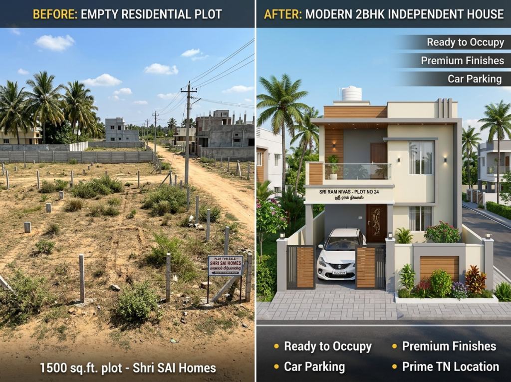 2BHK in Tambaram under 60 lakhs house