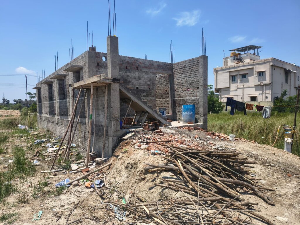 Independent house construction quality and design in Mudichur
