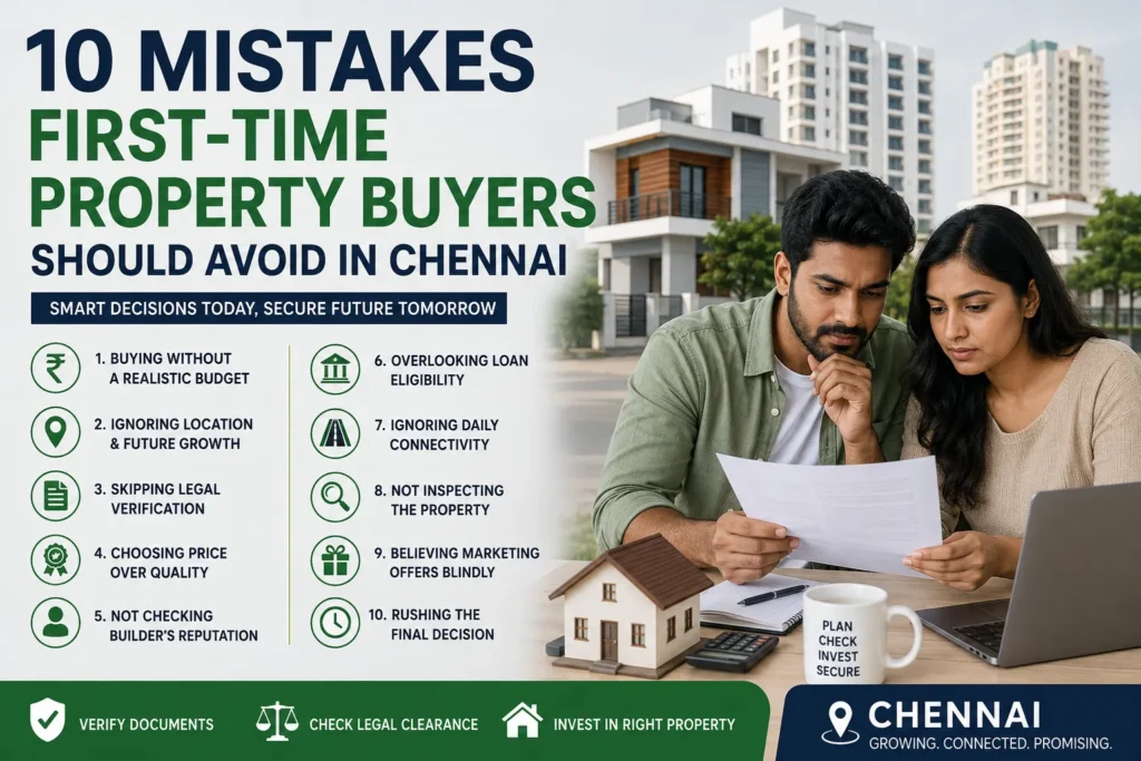 First-Time Property Buyers in Chennai